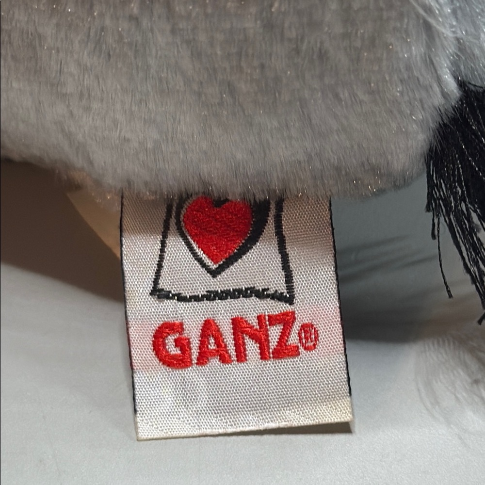 GANZ Gray and Cream Stuffed Lemur and Hedgehog Set - Picture 4 of 10